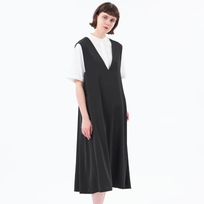 Mackintosh MACKINTOSH PHILOSOPHY (Women)/マッキントッシュ フィロソフィー【CRANWELL JUMPER SKIRT(クランウェルジャンパースカート)】ドライツイル 09ブラック 【三越伊勢丹/公式】