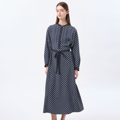 ＜MACKINTOSH PHILOSOPHY (Women)＞【ＣＲＡＮＷＥＬＬ　ＤＲＥＳＳ（クランウェル　ドレス）】ラッケンブースプリント