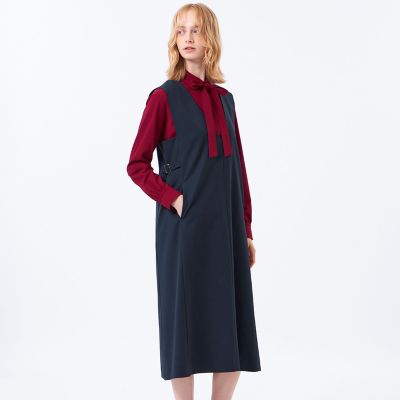 Mackintosh MACKINTOSH PHILOSOPHY (Women)/マッキントッシュ フィロソフィー【CRANWELL JUMPSKIRT(クランウェルジャンプスカート)】29ネイビー 【三越伊勢丹/公式】