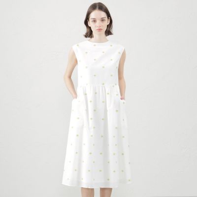 ＜MACKINTOSH PHILOSOPHY (Women)＞クローバーカットジャカードワンピース