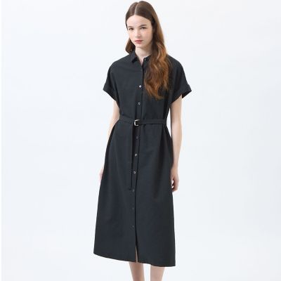 美品 マッキントッシュフィロソフィー デニムシャツワンピース 38 サマーサッカーシャツワンピース | MACKINTOSH PHILOSOPHY (Women