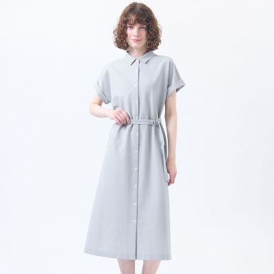 ＜MACKINTOSH PHILOSOPHY (Women)＞サマーサッカーシャツワンピース