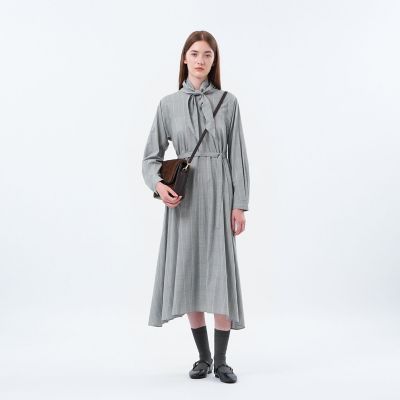 スタンドカラーチェックワンピース | MACKINTOSH PHILOSOPHY (Women