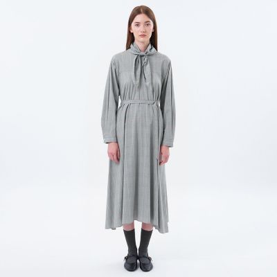スタンドカラーチェックワンピース | MACKINTOSH PHILOSOPHY (Women