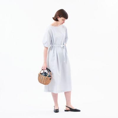 WEB＆一部店舗限定】パフスリーブサッカーワンピース | MACKINTOSH