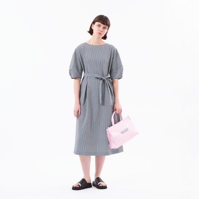 WEB＆一部店舗限定】パフスリーブサッカーワンピース | MACKINTOSH