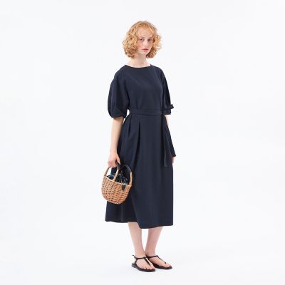 WEB＆一部店舗限定】パフスリーブサッカーワンピース | MACKINTOSH