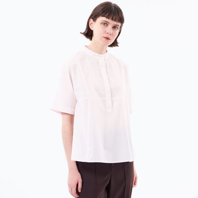 Mackintosh 【SALE】MACKINTOSH PHILOSOPHY (Women)/マッキントッシュ フィロソフィー【CRANWELL SHIRTS(クランウェルシャツ)】高密度タイプライター 12ピンク トップス【三越伊勢丹/公式】