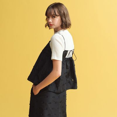 ＜MACKINTOSH PHILOSOPHY (Women)＞カットジャカードビスチェ