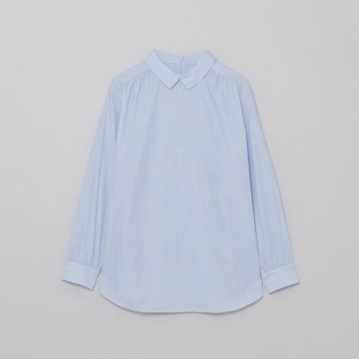 ＜MACKINTOSH PHILOSOPHY (Women)＞コットンサテンロールカラーブラウス