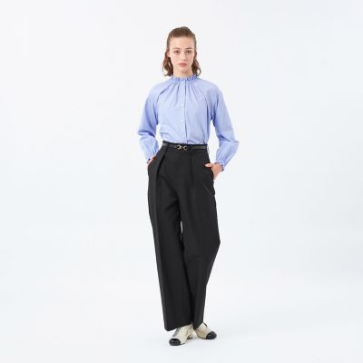 フリルカラーコットンブラウス | MACKINTOSH PHILOSOPHY (Women 