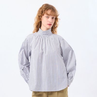 THOMAS MAISON ロールカラーブラウス | MACKINTOSH