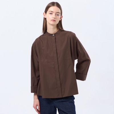 ＜MACKINTOSH PHILOSOPHY (Women)＞【ＣＲＡＮＷＥＬＬ　ＳＨＩＲＴＳ（クランウェルシャツ）】高密度タイプライター製