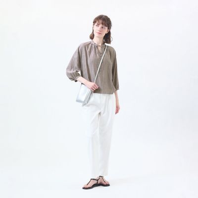 リネンミックススキッパーブラウス | MACKINTOSH PHILOSOPHY (Women