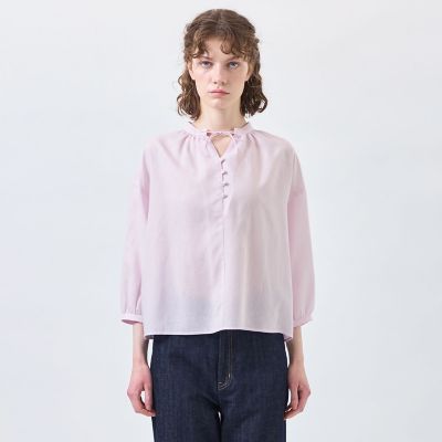リネンミックススキッパーブラウス | MACKINTOSH PHILOSOPHY (Women
