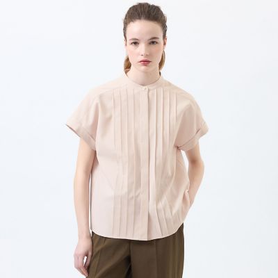 ＜MACKINTOSH PHILOSOPHY (Women)＞ウールライクトロピンタックブラウス