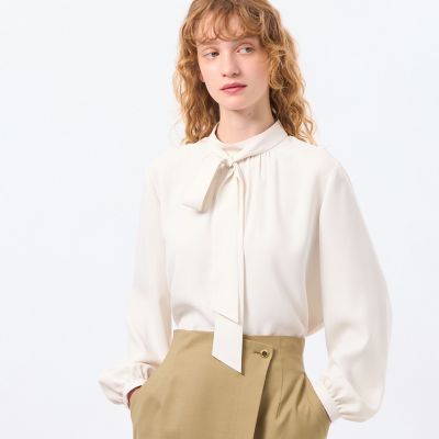 ＜MACKINTOSH PHILOSOPHY (Women)＞アムンゼンボウタイブラウス