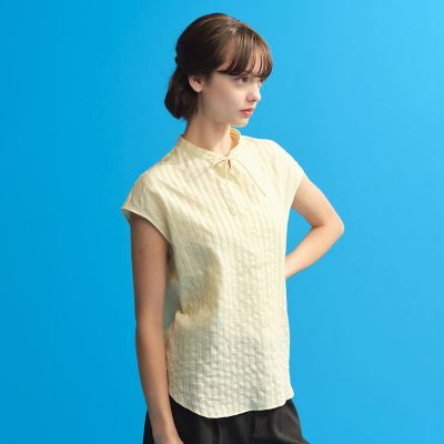 ＜MACKINTOSH PHILOSOPHY (Women)＞カラミレースブラウス