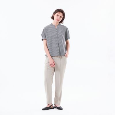 WEB＆一部店舗限定】スキッパーサッカーブラウス | MACKINTOSH 