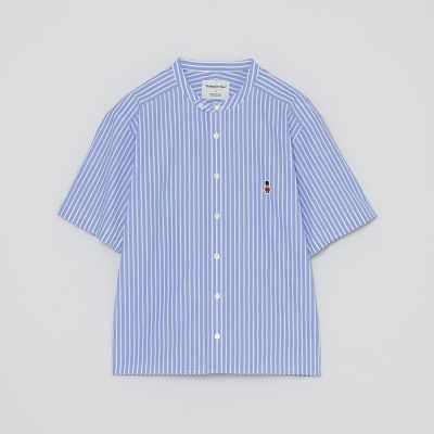 ＜MACKINTOSH PHILOSOPHY (Women)＞バッキンガムベア　バンドカラーショートスリーブシャツ