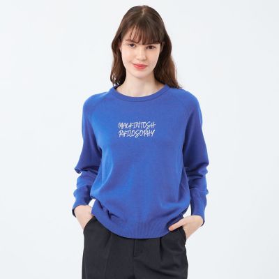 ＜MACKINTOSH PHILOSOPHY (Women)＞ライティングロゴニット