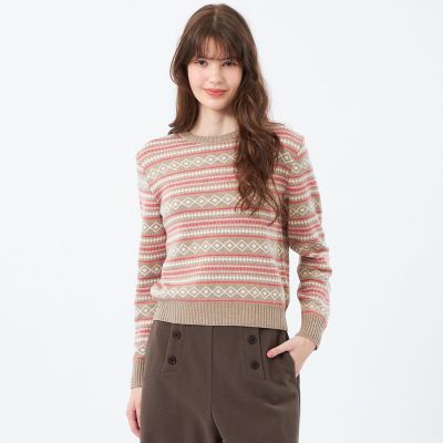 ＜MACKINTOSH PHILOSOPHY (Women)＞フェアアイルウィンターニット