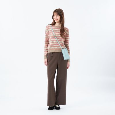 マッキントッシュフィロソフィー　フェアアイルニット　ホワイト38　伝統的な北欧柄 MACKINTOSH PHILOSOPHY - マッキントッシュフィロソフィー セーター