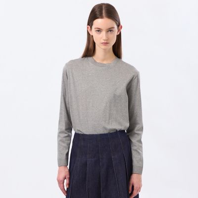 ＜MACKINTOSH PHILOSOPHY (Women)＞シルキーコットンニットプルオーバー