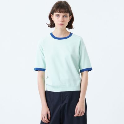 バイカラートリムニットプルオーバー | MACKINTOSH PHILOSOPHY (Women