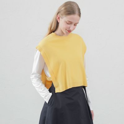 ＜MACKINTOSH PHILOSOPHY (Women)＞クロップドニットベスト