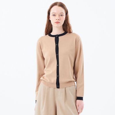 ＜MACKINTOSH PHILOSOPHY (Women)＞【ＷＥＢ＆一部店舗限定】バイカラーラインカーディガン