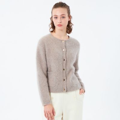 ＜MACKINTOSH PHILOSOPHY (Women)＞【ＲＯＹＴＯＮ　ＫＮＩＴ（ロイトンニット）】フォックスウール製