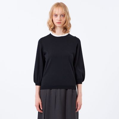 フリルカラーニット | MACKINTOSH PHILOSOPHY (Women