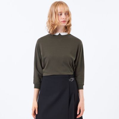 Cleric Collar Knit（クレリックカラーニット