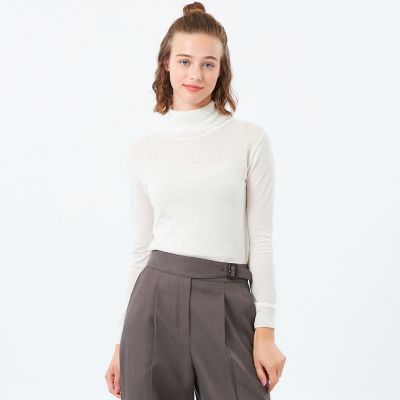 ＜MACKINTOSH PHILOSOPHY (Women)＞コンパクトコットンシアータートルニット