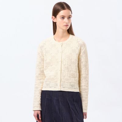 ＜MACKINTOSH PHILOSOPHY (Women)＞ラッケンブースニットカーディガン