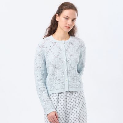 Mackintosh MACKINTOSH PHILOSOPHY (Women)/マッキントッシュ フィロソフィー ラッケンブースニットカーディガン 23ブルー トップス【三越伊勢丹/公式】