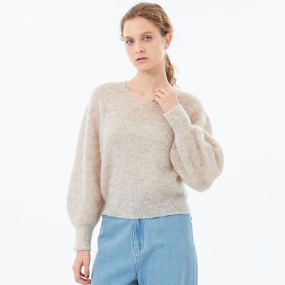 ＜MACKINTOSH PHILOSOPHY (Women)＞【ＷＥＢ＆一部店舗限定】モヘヤミックスＶネックニット