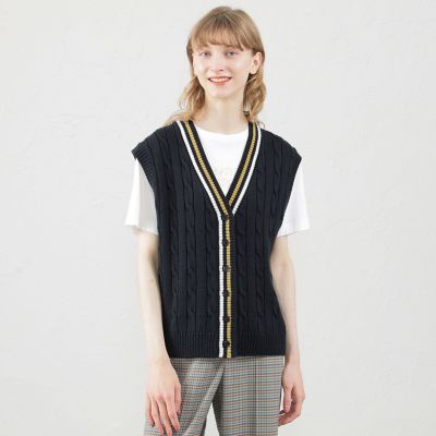 ＜MACKINTOSH PHILOSOPHY (Women)＞チルデンニットベスト