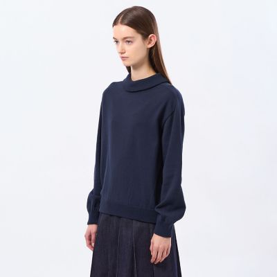 バイカラーロールニット | MACKINTOSH PHILOSOPHY (Women