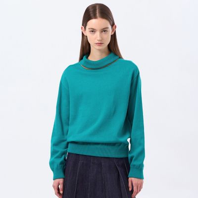 バイカラーロールニット | MACKINTOSH PHILOSOPHY (Women