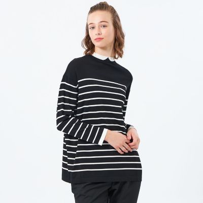 25年秋冬モデル】Cleric Collar Knit ワイド