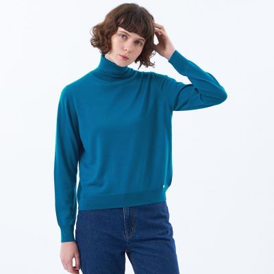 WEB＆一部店舗限定】エクストラファインウールタートルニット