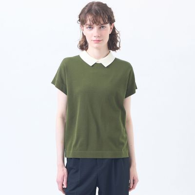 ＜MACKINTOSH PHILOSOPHY (Women)＞【Ｂｉｃｏｌｏｒ　Ｋｎｉｔ　Ｐｏｌｏ】