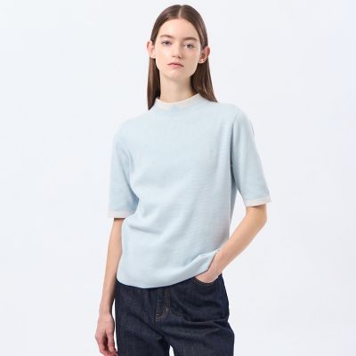 Cleric Collar Knit ハーフスリーブ | MACKINTOSH