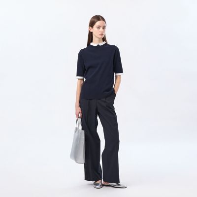 Cleric Collar Knit ハーフスリーブ | MACKINTOSH