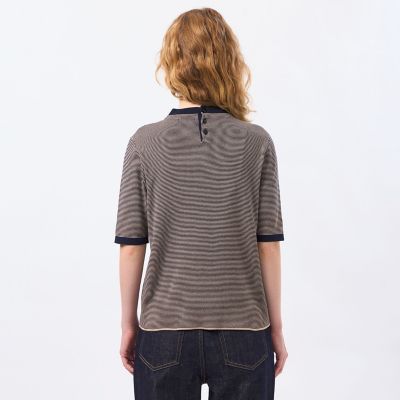 Cleric Collar Knit ハーフスリーブ | MACKINTOSH