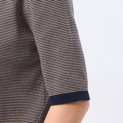 Cleric Collar Knit ハーフスリーブ | MACKINTOSH