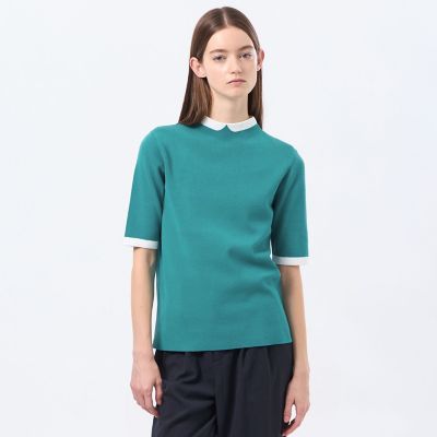 Cleric Collar Knit ハーフスリーブ | MACKINTOSH