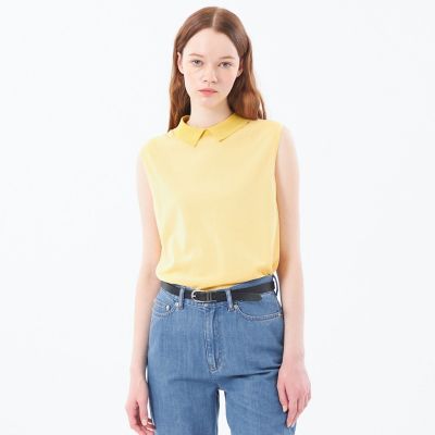 Bi－color Knit Polo（バイカラーニットポロ